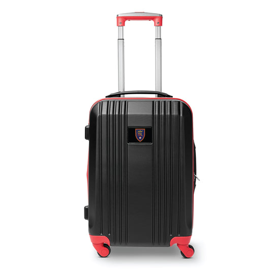 Real Salt Lake 21" Two-Tone Carry On Spinner Luggage- RED