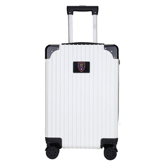 Real Salt Lake 21" Exec 2-Toned Carry On Spinner -WHITE