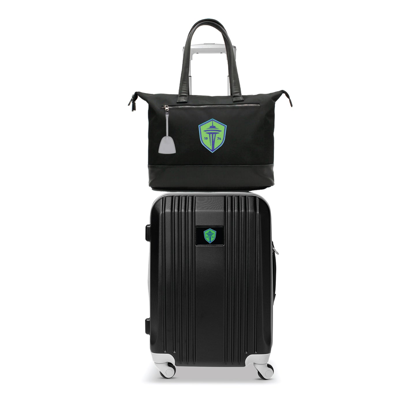 Seattle Sounders FC Tote Bag and Luggage Set -GRAY