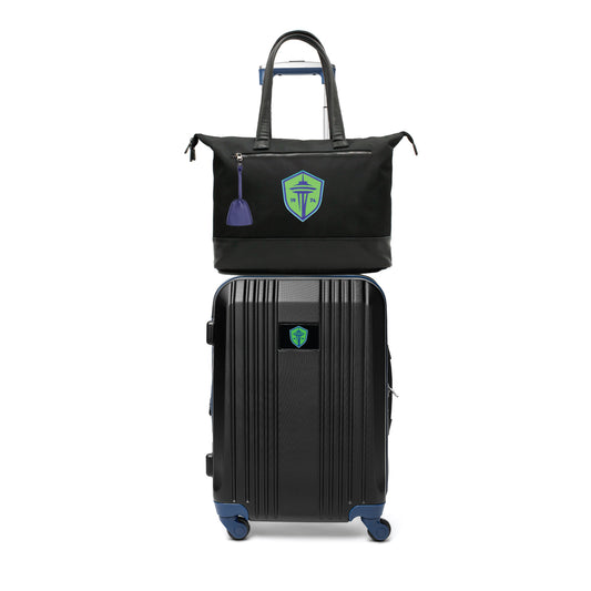 Seattle Sounders FC Tote Bag and Luggage Set -NAVY