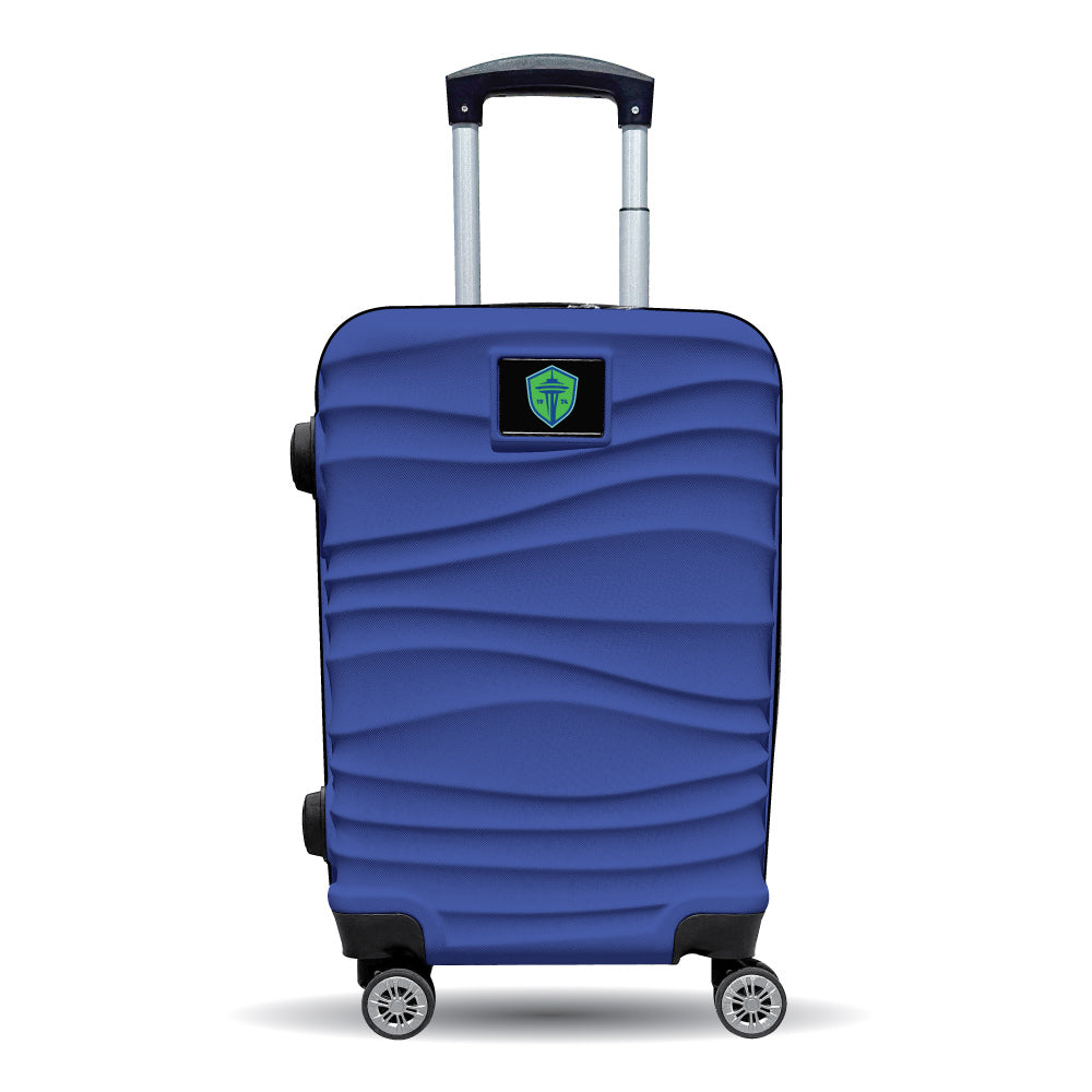 Seattle Sounders Color Blitz 21-inch carry-on luggage in Blue