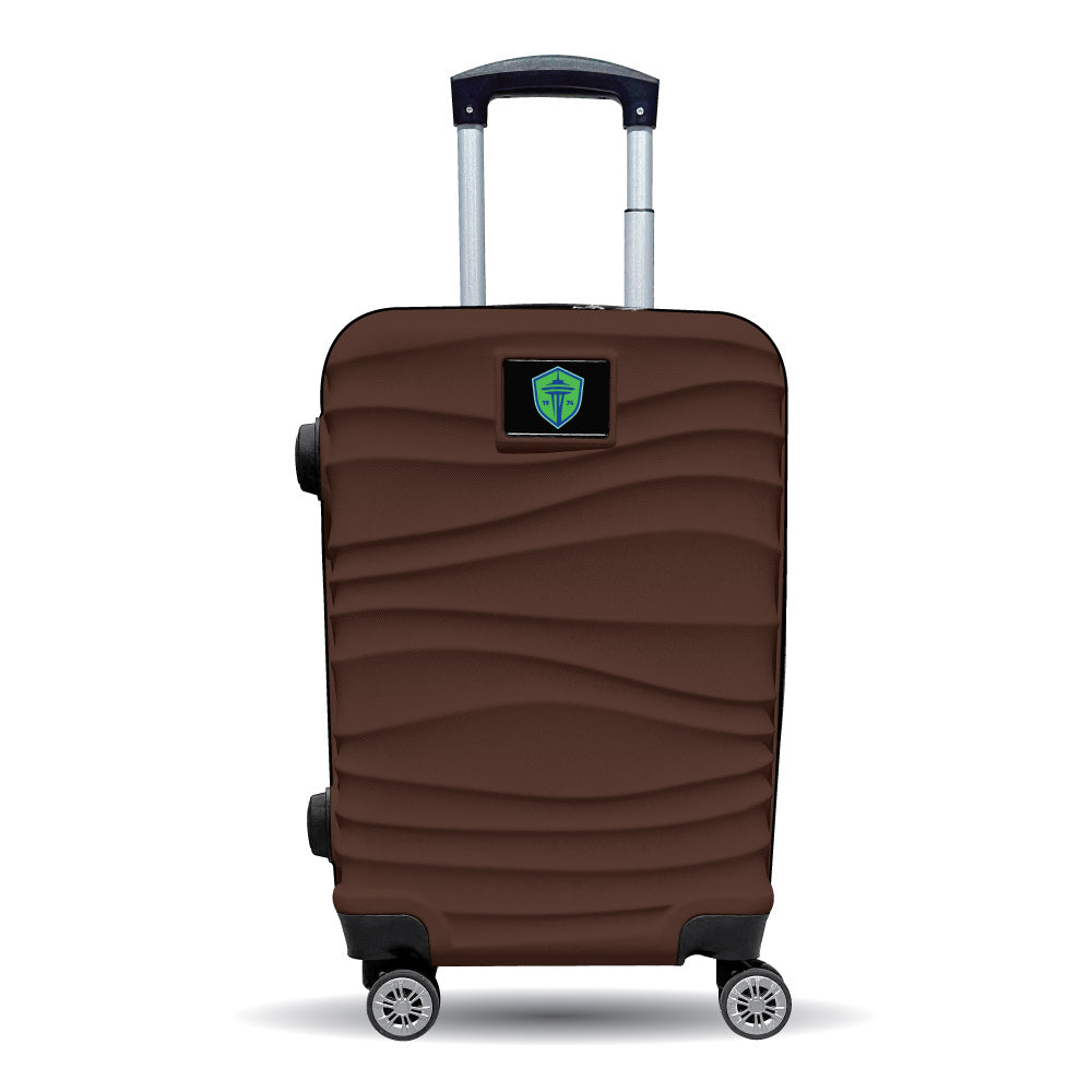 Seattle Sounders Color Blitz 21-inch carry-on luggage in Brown