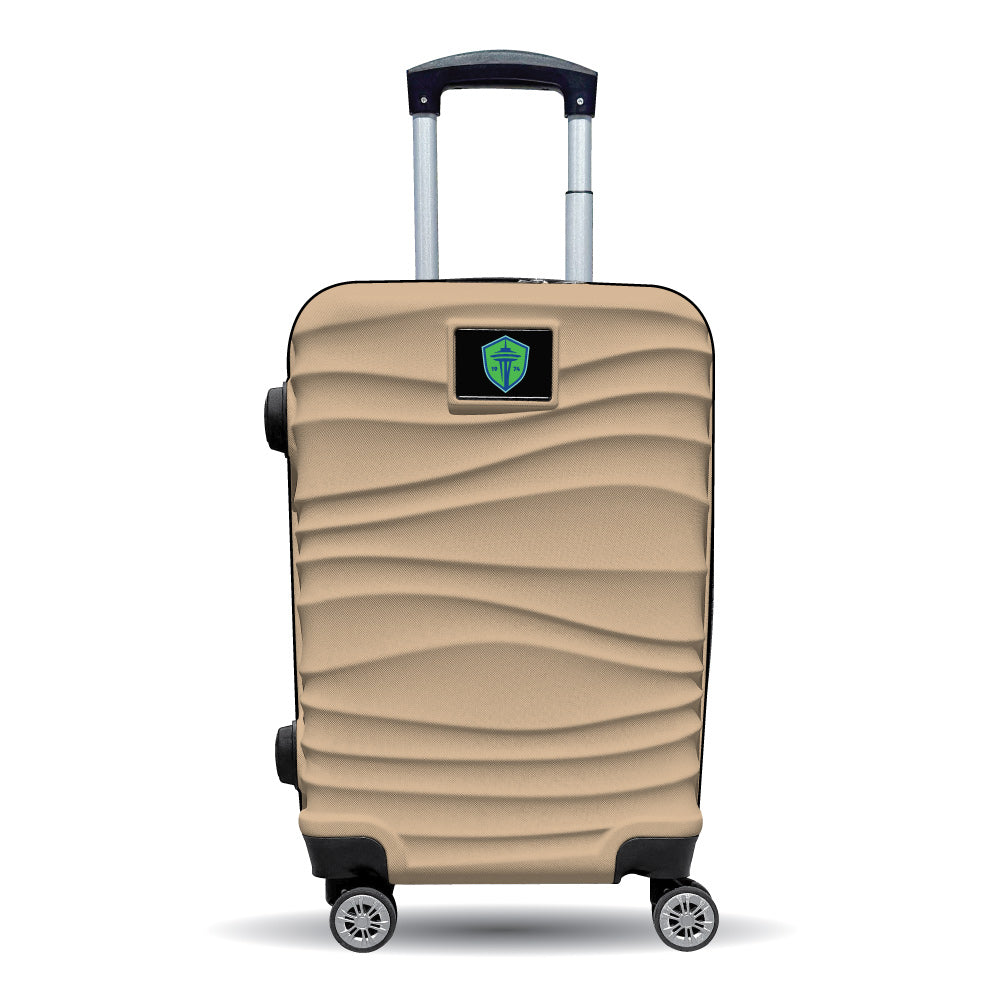 Seattle Sounders Color Blitz 21-inch carry-on luggage in Tan