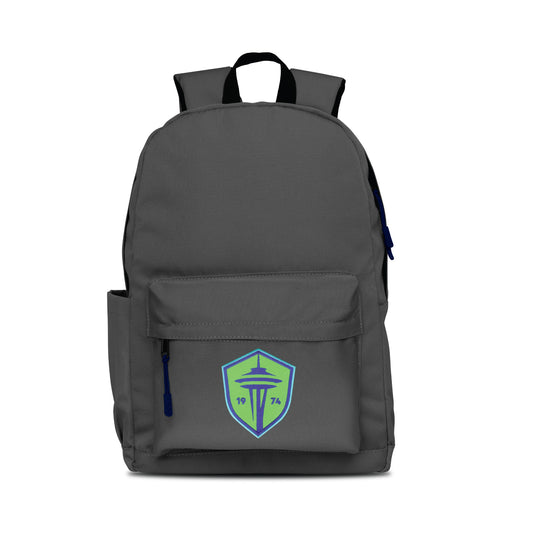 Seattle Sounders FC Campus Laptop Backpack - Gray/Navy