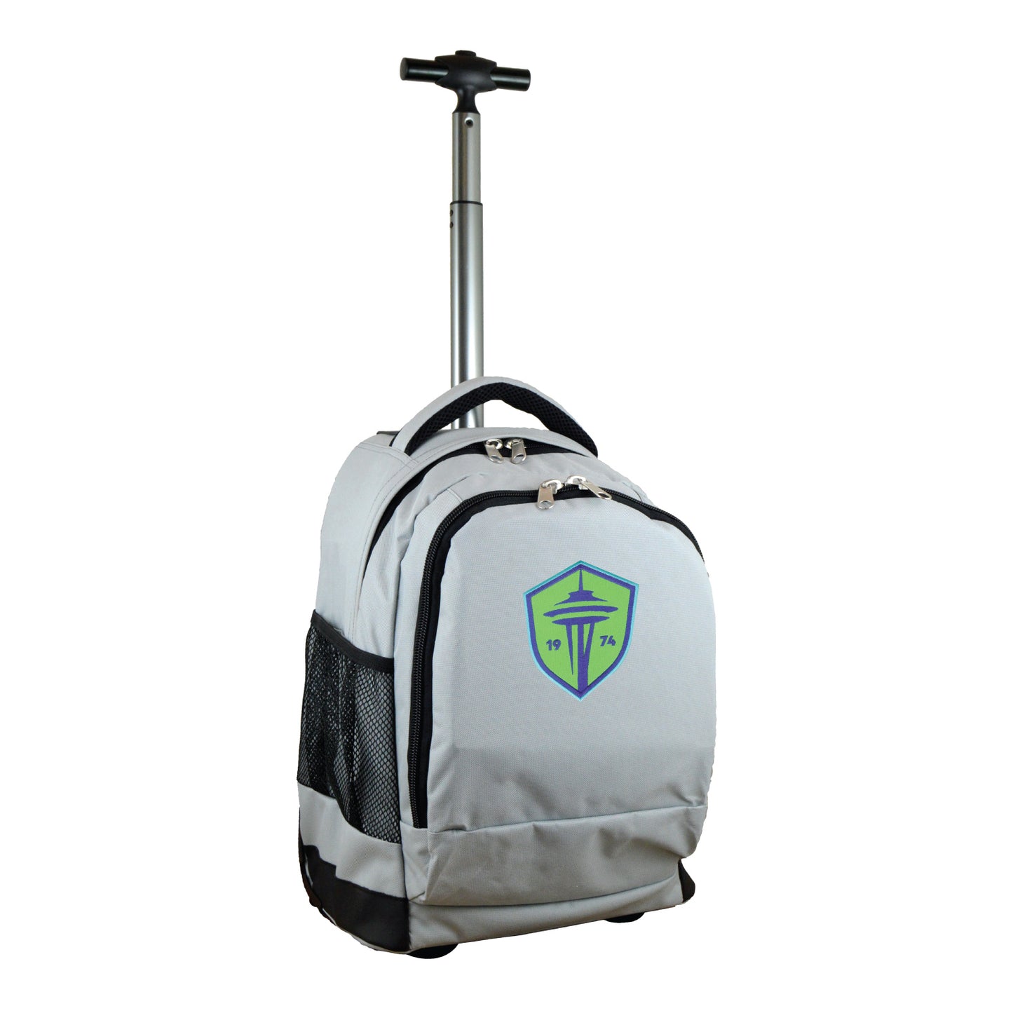 Seattle Sounders FC 19" Premium Wheeled Backpack-Gray