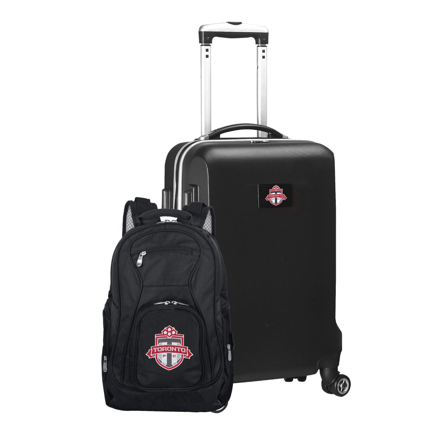 Toronto FC Deluxe 2 Piece Backpack & Carry-On Set -BLACK