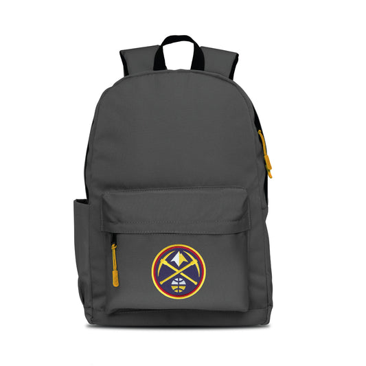 Denver Nuggets Campus Laptop Backpack - Gray