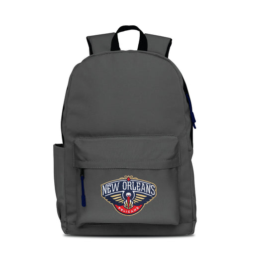 New Orleans Pelicans Campus Laptop Backpack - Gray