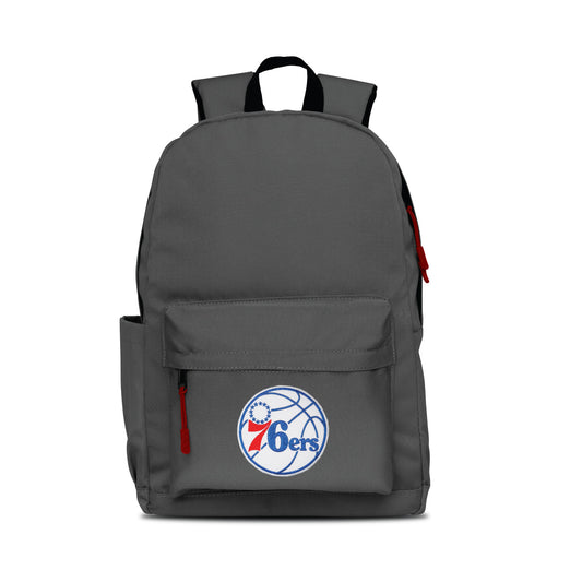 Philadelphia 76ers Campus Laptop Backpack - Gray