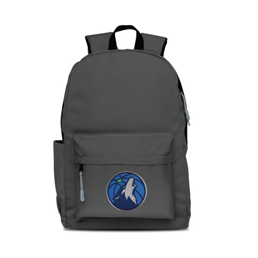 Minnesota Timberwolves Campus Laptop Backpack - Gray