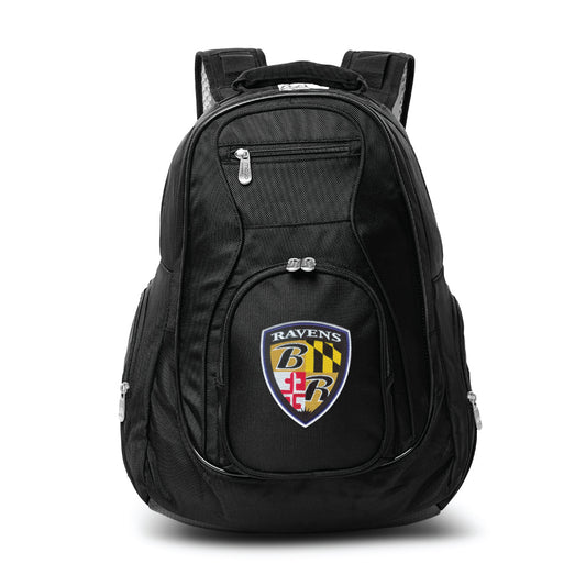 Ravens Backpack | Baltimore Ravens Laptop Backpack- Secondary Logo