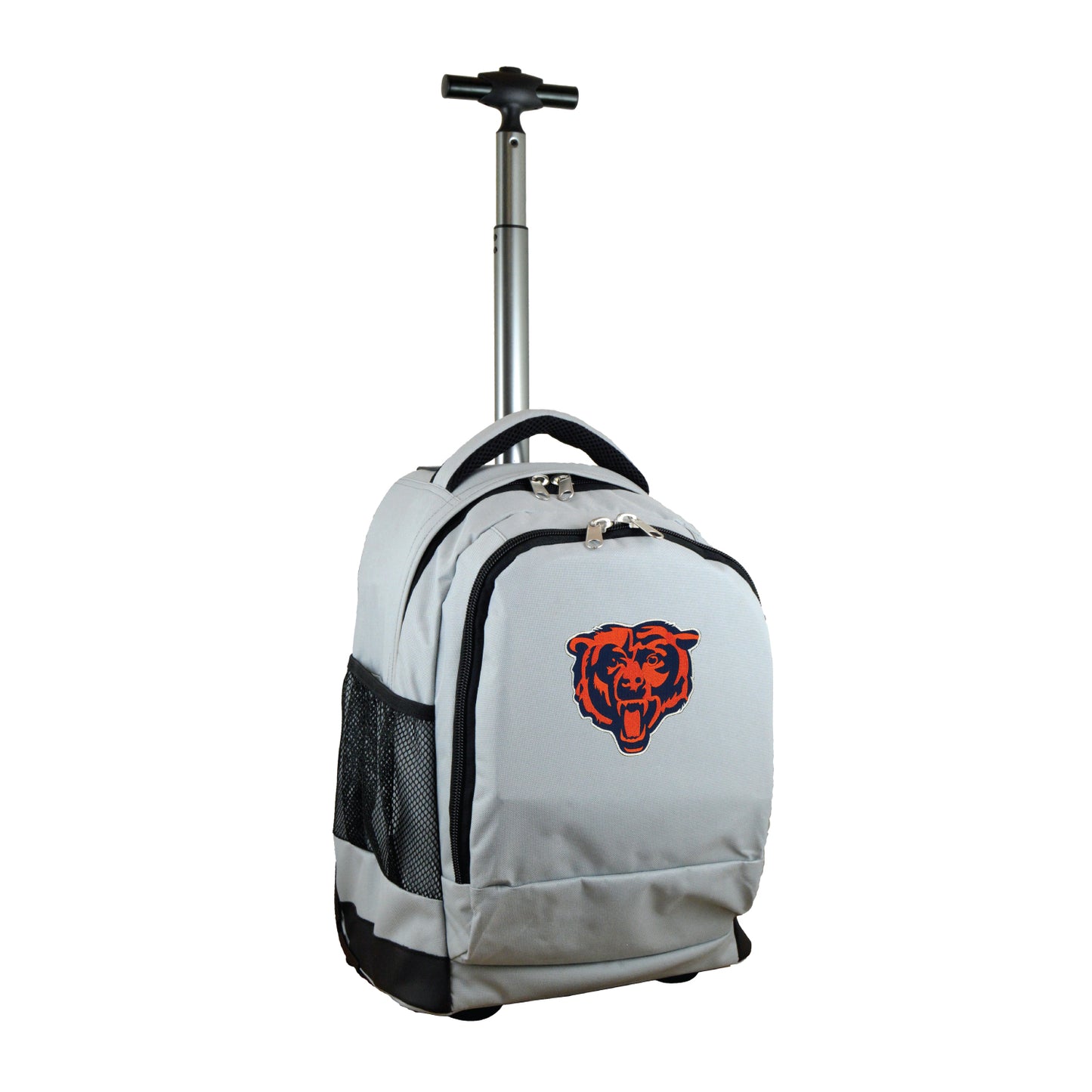 Chicago Bears Premium Wheeled Backpack in Grey