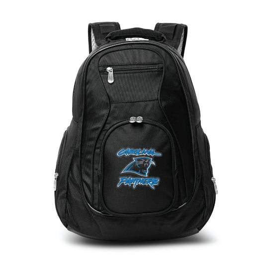 Panthers Backpack | Carolina Panthers Laptop Backpack- Secondary Logo