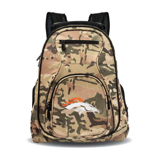 Broncos Backpack | Denver Broncos Laptop Backpack- CAMO