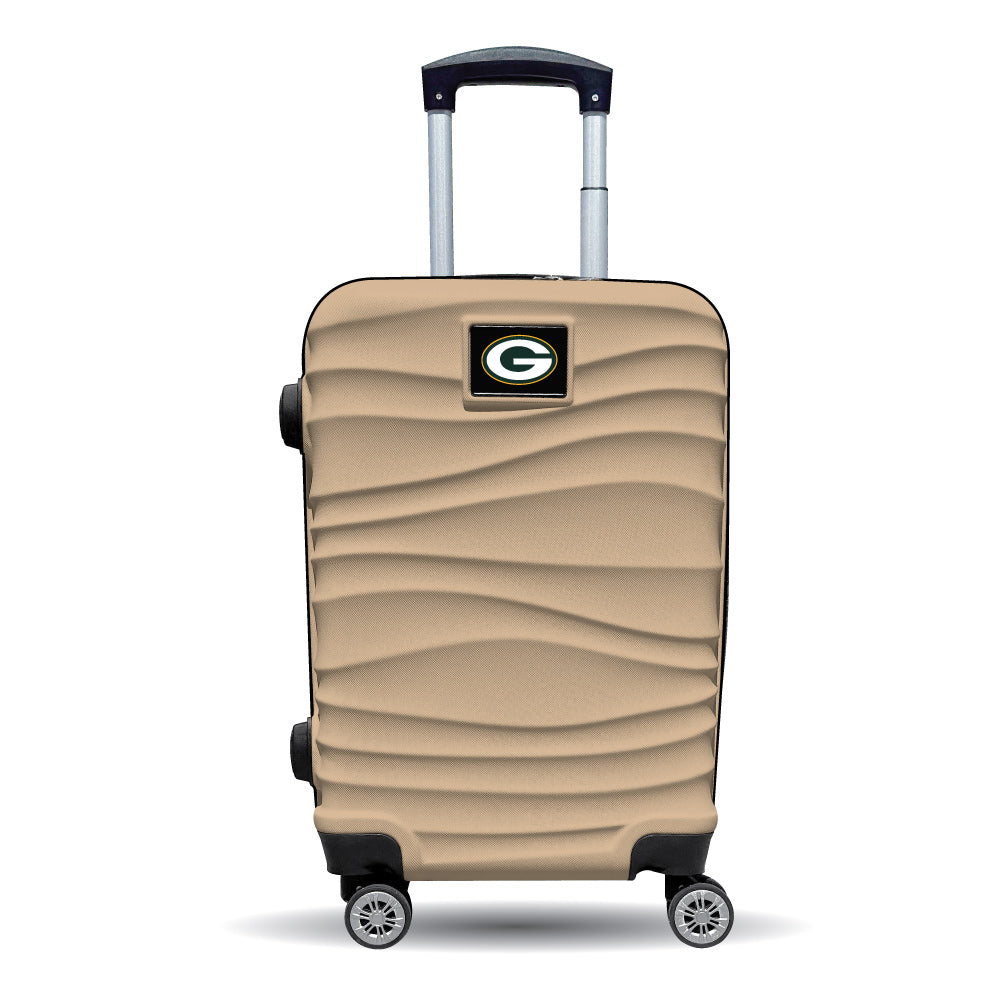 Green Bay Packers Color Blitz 21-inch carry-on luggage in Tan