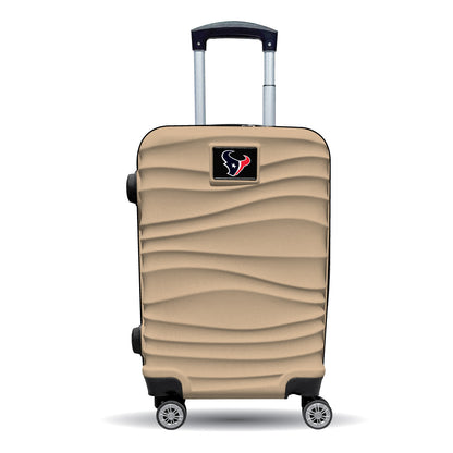 Houston Texans Color Blitz 21-inch carry-on luggage in Tan