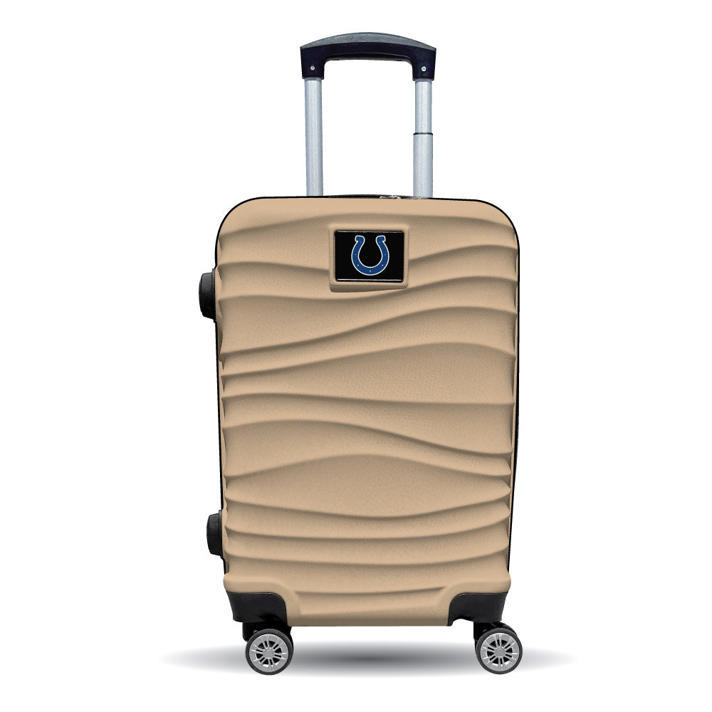 Indianapolis Colts Color Blitz 21-inch carry-on luggage in Tan