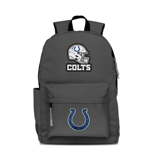 INDIANAPOLIS COLTS TWO-LOGO CAMPUS LAPTOP LAPTOP BACKPACK-GRAY