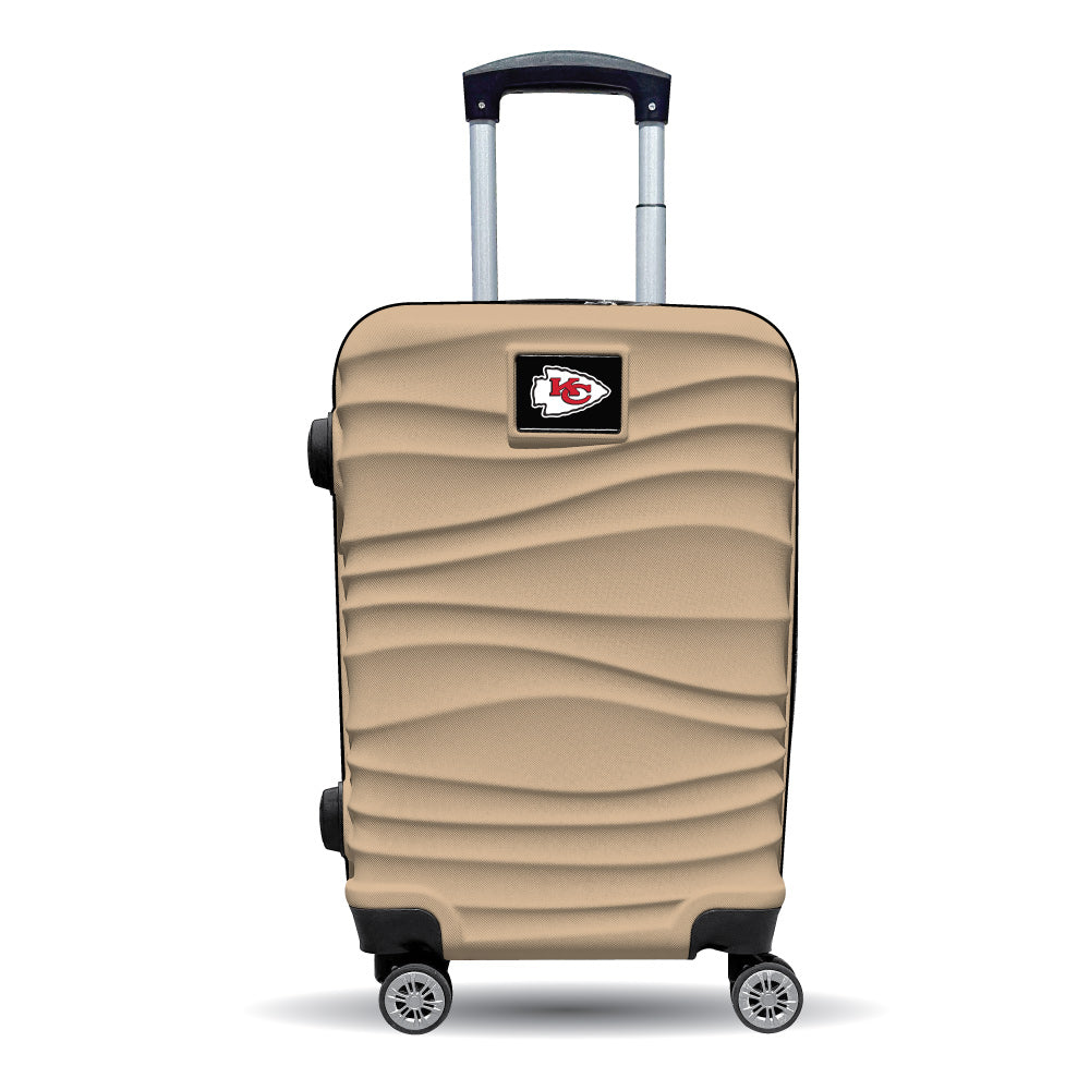 Kansas City Chiefs Color Blitz 21-inch carry-on luggage in Tan
