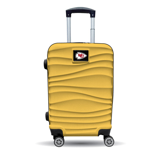 Kansas City Chiefs Color Blitz 21-inch carry-on luggage in Yellow
