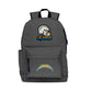 LOS ANGELES CHARGERS TWO-LOGO CAMPUS LAPTOP BACKPACK-GRAY