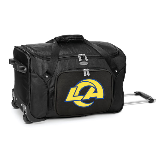 Los Angeles Rams Luggage | Los Angeles Rams Wheeled Carry On Luggage
