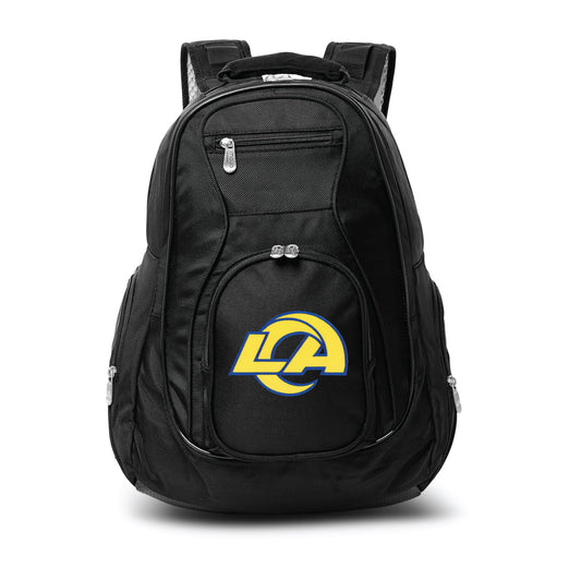 LA Rams Backpack | Los Angeles Rams Laptop Backpack- Black
