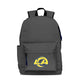 Los Angeles Rams Campus Laptop Backpack- Gray