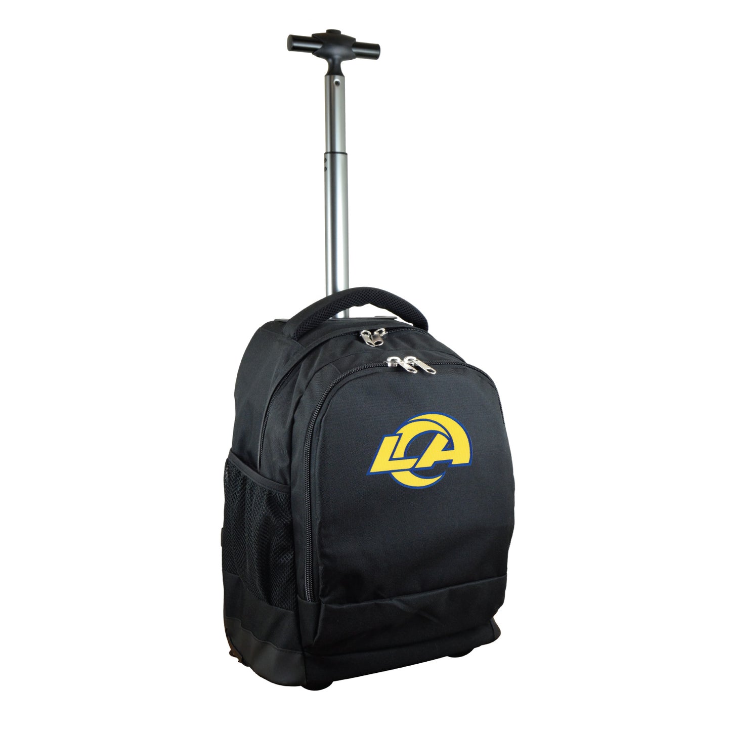 Los Angeles Rams Premium Wheeled Backpack in Black