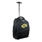 Los Angeles Rams Premium Wheeled Backpack in Black