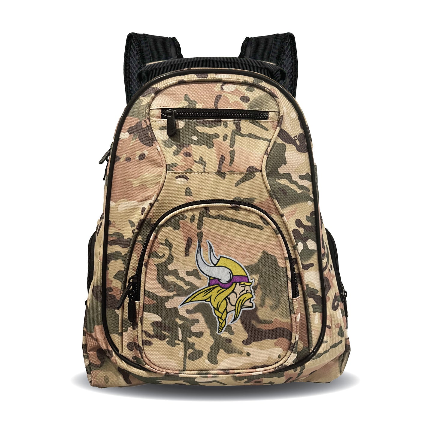 Minnesota Vikings Backpack | Minnesota Vikings Laptop Backpack- CAMO