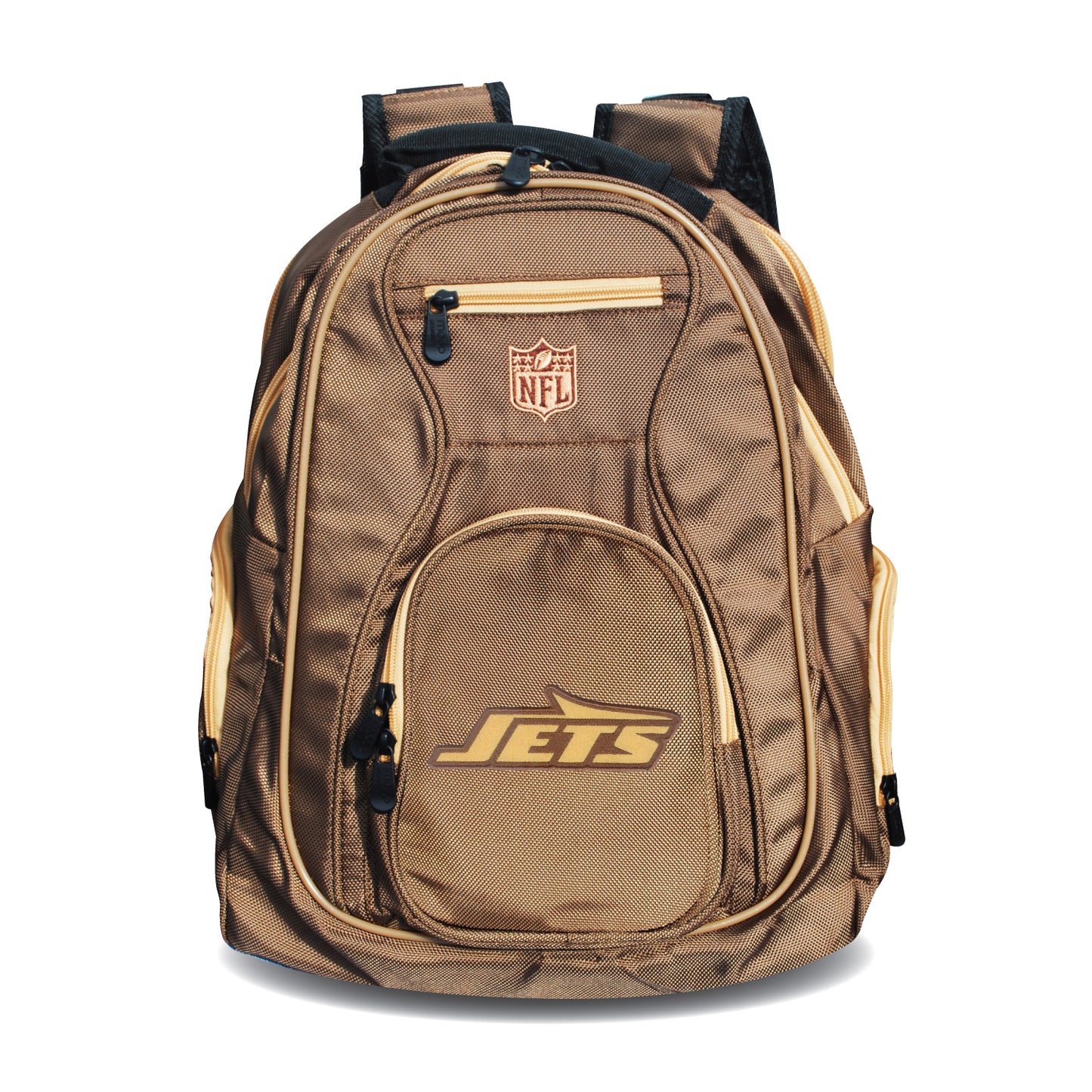 NY Jets Backpack | New York Jets Laptop Backpack- Desert Sand