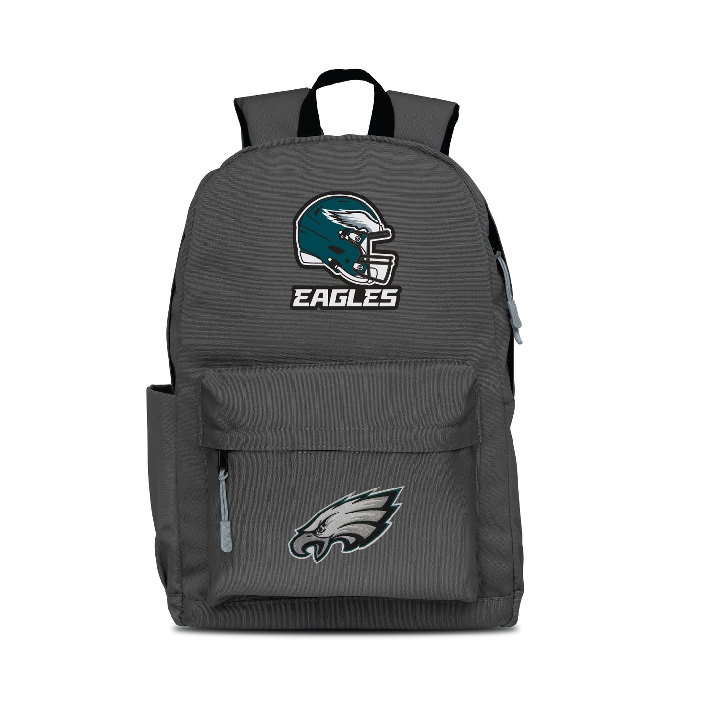 PHILADELPHIA EAGLES TWO-LOGO CAMPUS LAPTOP BACKPACK-GRAY