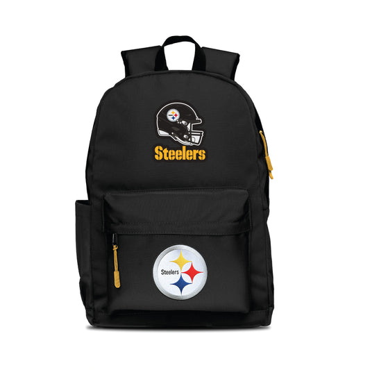 PITTSBURGH STEELERS TWO-LOGO CAMPUS LAPTOP BACKPACK