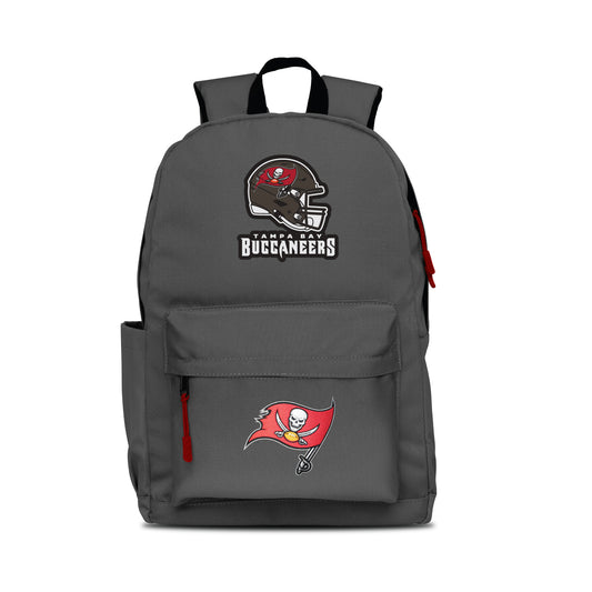 SAN FRANCISCO 49ERS TWO-LOGO CAMPUS LAPTOP BACKPACK-GRAY