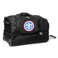 Tennessee Titans 27" Black Rolling Drop Bottom Duffel