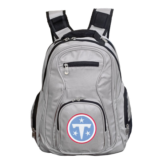 Titans Backpack | Tennessee Titans Laptop Backpack- Gray