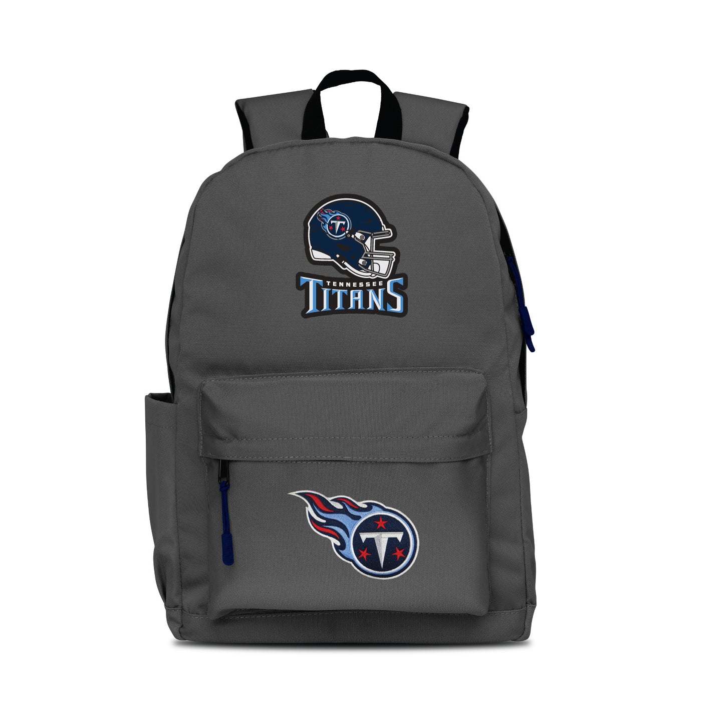 TENNESSEE TITANS TWO-LOGO CAMPUS LAPTOP BACKPACK-GRAY