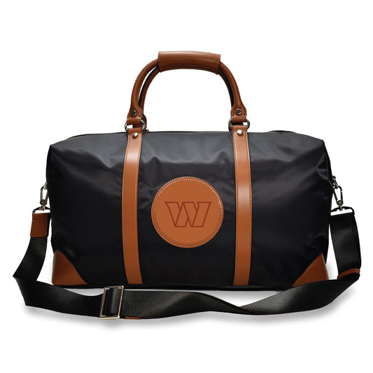 Washington Commanders Debossed Signature Duffel Bag