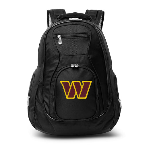 Washington Commanders Backpack | Commanders Laptop Backpack- Black