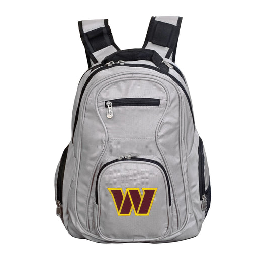 Washington Commanders Backpack | Washington Commanders Laptop Backpack- Gray