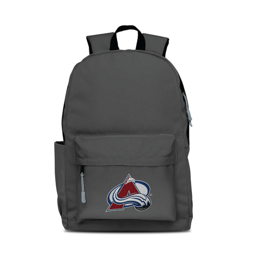 Colorado Avalanche Campus Laptop Backpack- Gray