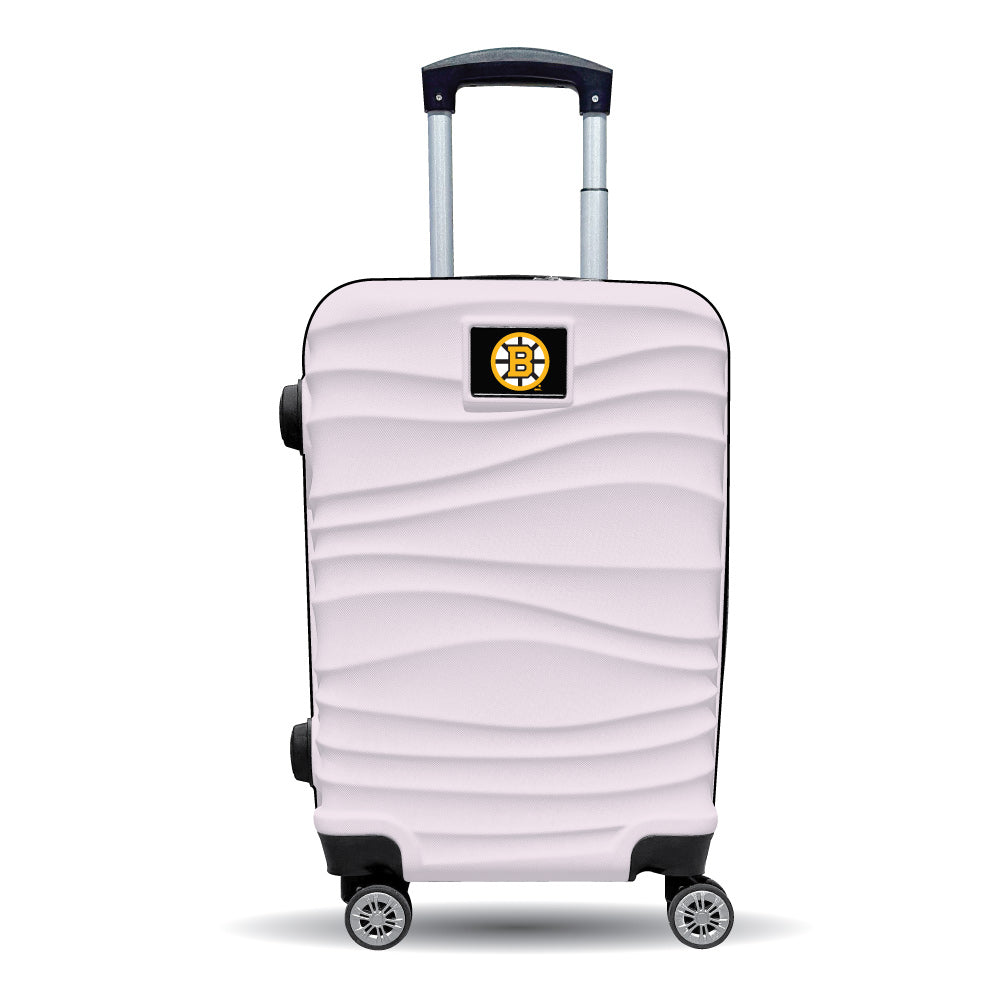 Boston Bruins Color Blitz 21-inch carry-on luggage in Pink