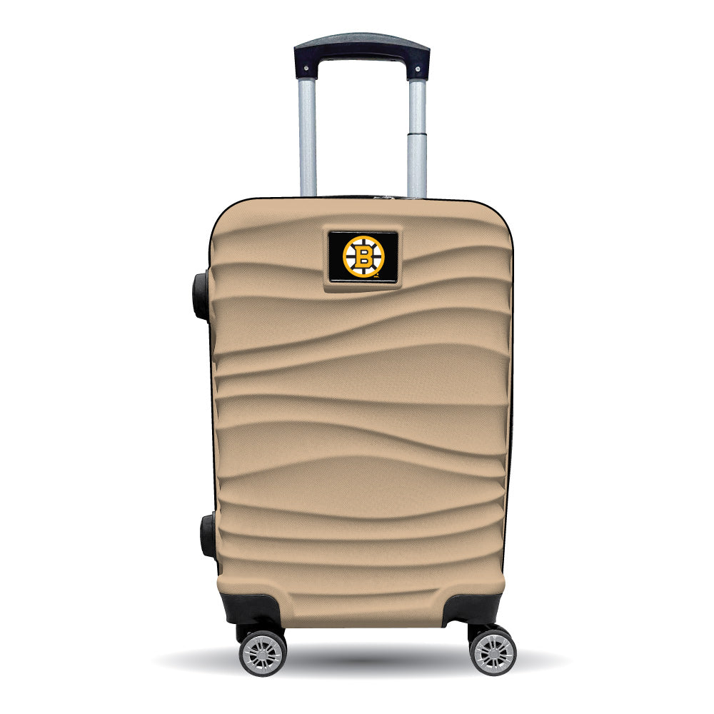 Boston Bruins Color Blitz 21-inch carry-on luggage in Tan