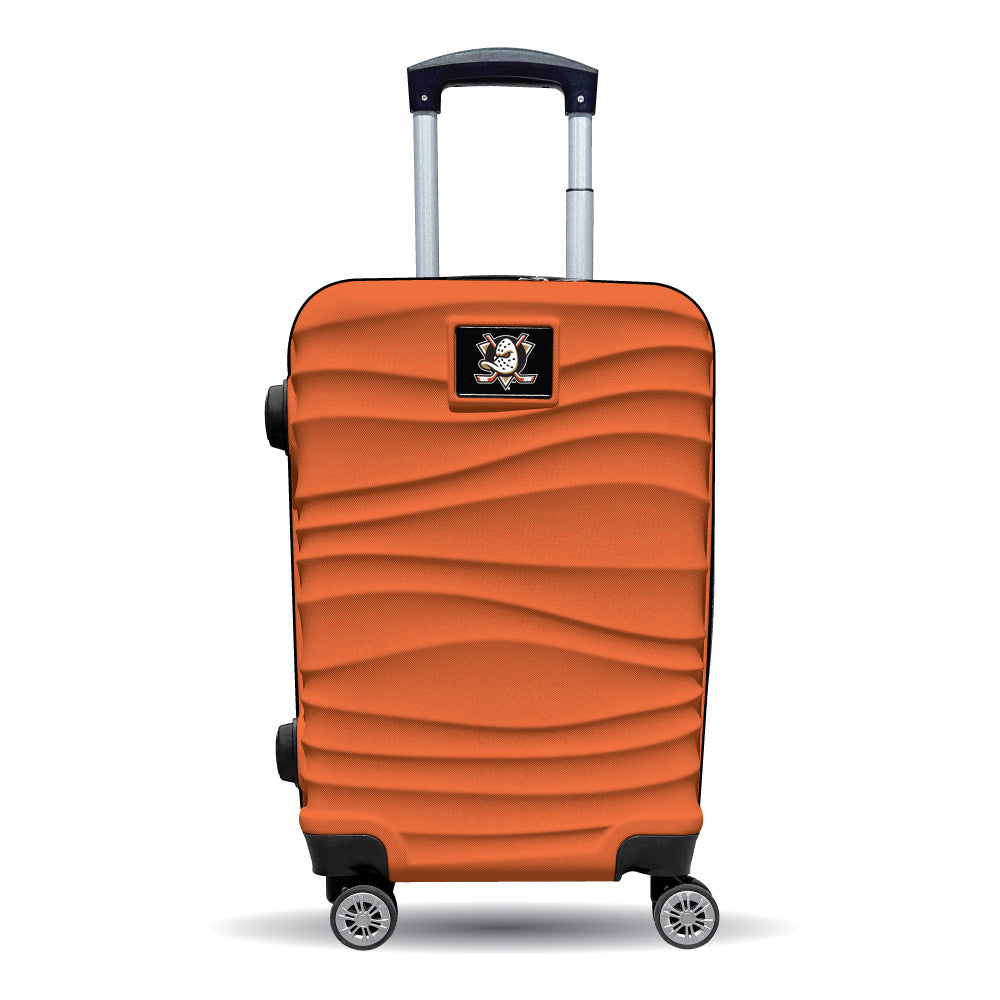 Anaheim Ducks Color Blitz 21-inch carry-on luggage in Orange