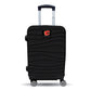 Calgary Flames Color Blitz 21-inch carry-on luggage in Black