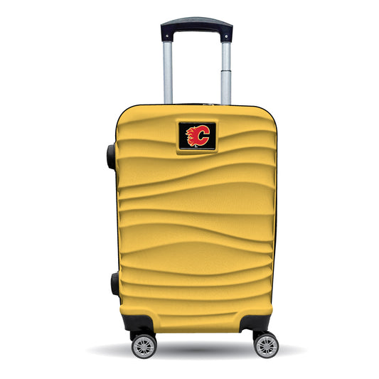 Calgary Flames Color Blitz 21-inch carry-on luggage in Yellow