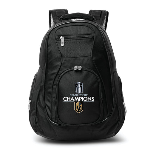 2023 NHL Champions Vegas Golden Knights Laptop Backpack in Black