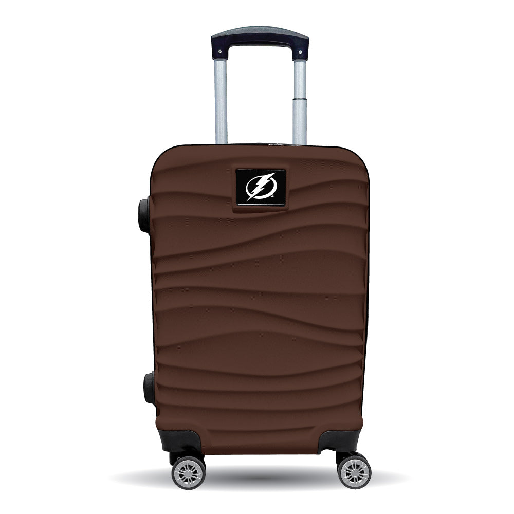 Tampa Bay Lightning Color Blitz 21-inch carry-on luggage in Brown