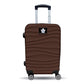 Toronto Maple Leafs Color Blitz 21-inch carry-on luggage in Brown